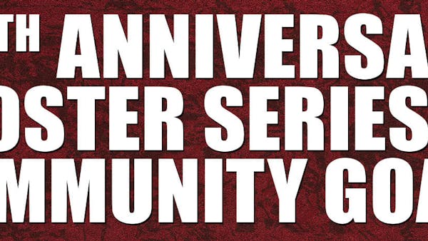 RUSH ANNOUNCE POSTER SERIES, COMMUNITY SERVICE INITIATIVE