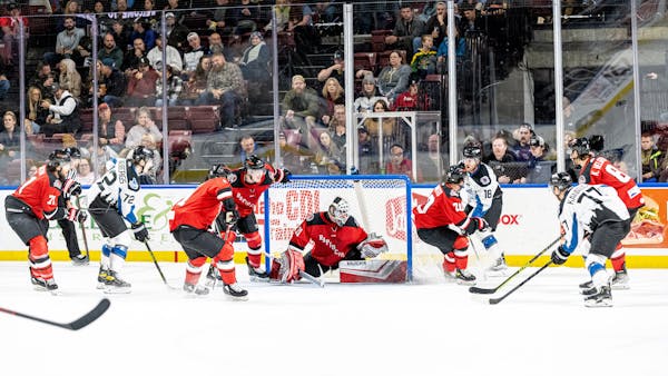 RUSH FALL TO STEELHEADS, 5-0