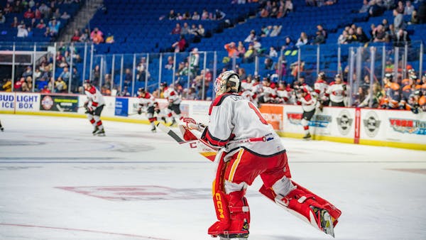 RUSH PREVAIL IN OT, 4-3