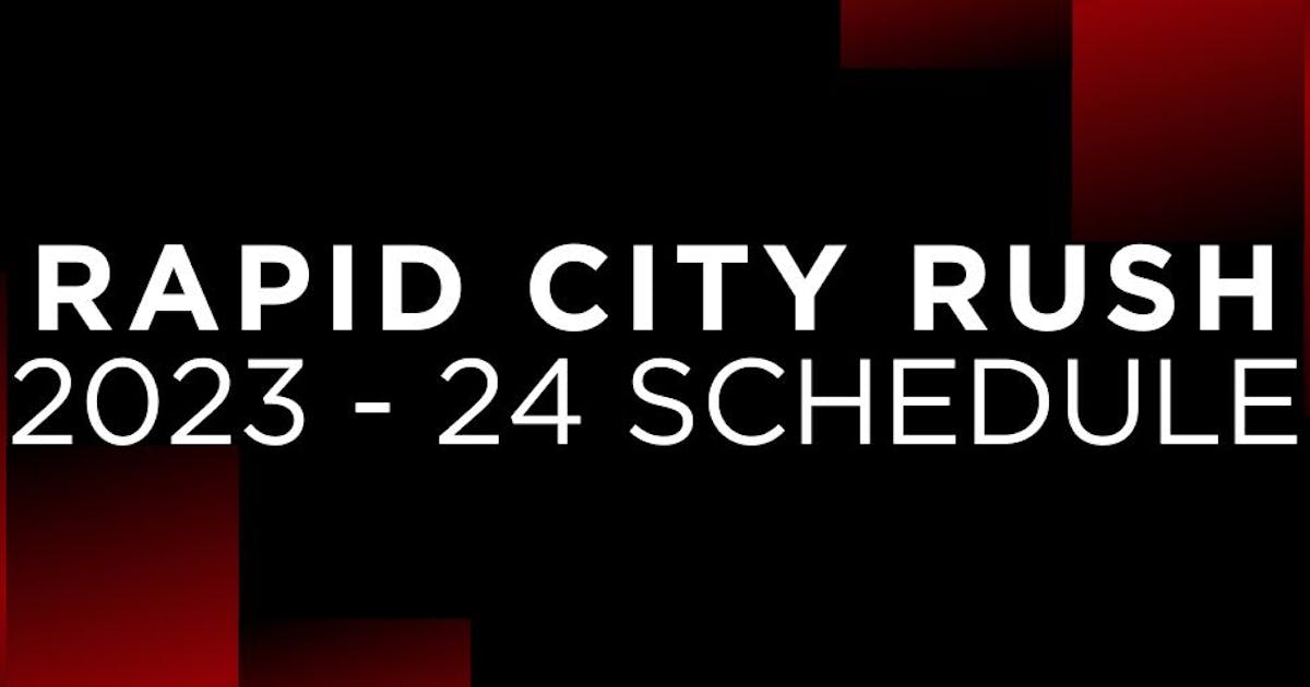 RAPID CITY RUSH 2023-24 SCHEDULE NOTES | Rapid City Rush rapid-city-rush-2023-24-schedule-notes-rapid-city-rush