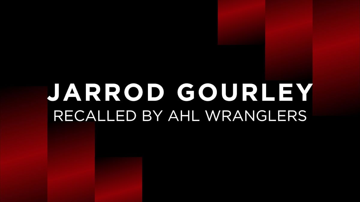 JARROD GOURLEY RECALLED BY WRANGLERS
