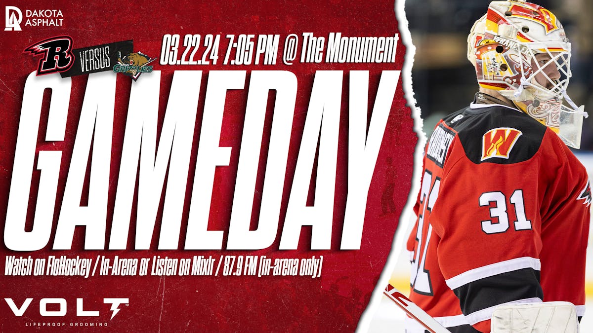 GAME NOTES: March 22 - Utah Grizzlies at Rush