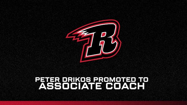 RUSH PROMOTE PETER DRIKOS TO ASSOCIATE COACH