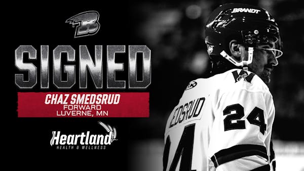 CHAZ SMEDSRUD RETURNS TO THE RUSH