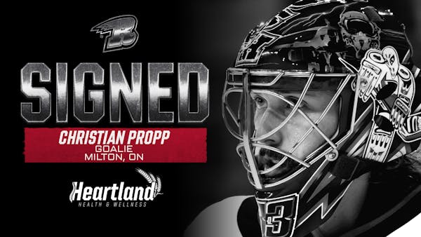 RUSH RE-SIGN CHRISTIAN PROPP