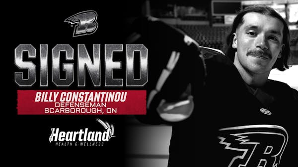 BILLY CONSTANTINOU RETURNS FOR THIRD RUSH SEASON