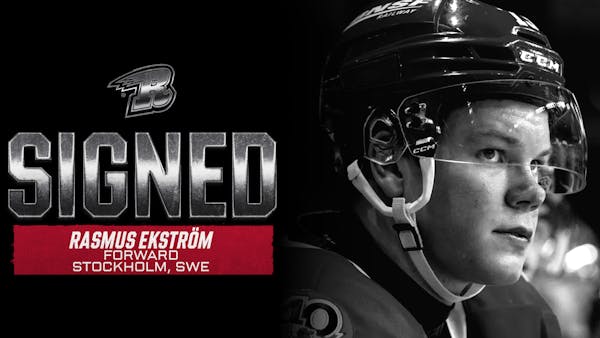 SWEDISH FORWARD RASMUS EKSTRÖM SIGNS WITH RUSH