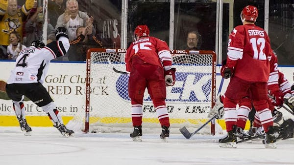 CLARKE'S 4-POINT NIGHT POWERS RUSH TO SPLIT