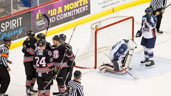 FIVE UNSANSWERED GOALS LEAD RUSH TO COMEBACK WIN