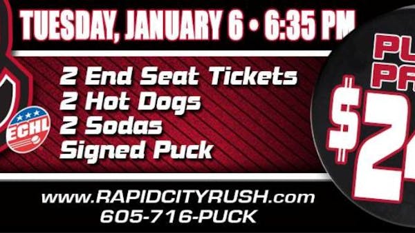 RUSH INTRODUCE THE PUCK PACK