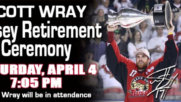 RUSH TO RETIRE SCOTT WRAYS #17