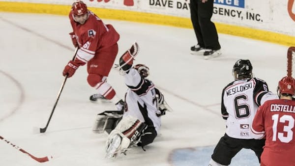 AMERICANS SURGE IN THIRD PERIOD, TAKE 2-1 SERIES LEAD