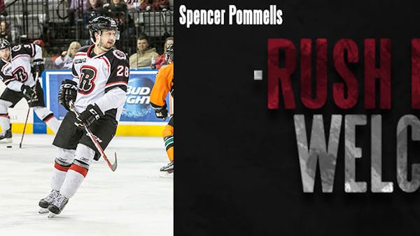 POMMELLS RETURNS TO RUSH FOR FIRST FULL ROOKIE SEASON