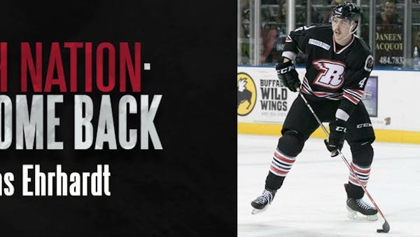 EHRHARDT BROUGHT BACK TO THE BLUE LINE