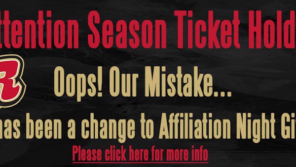 RUSH ANNOUNCE AMMENDMENT TO AFFILIATION NIGHT
