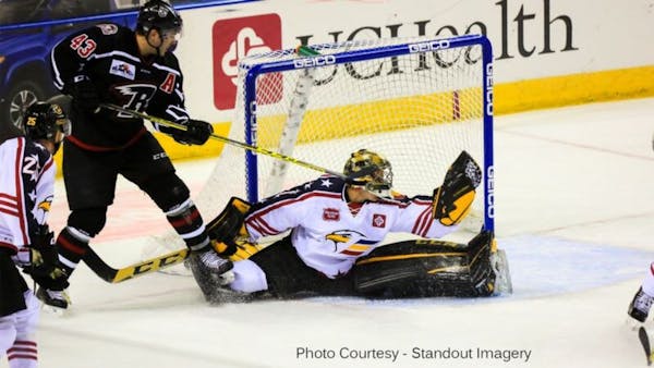RUSH BLANKED BY EAGLES; WIN STREAK ENDS AT THREE
