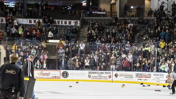 STEFANOVICHS HAT-TRICK POWERS RUSH BY UTAH IN 5-1 WIN