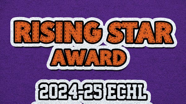 Royals Named Finalists for 2024-25 ECHL Corporate Partnership Team of the Year & Rising Star Award