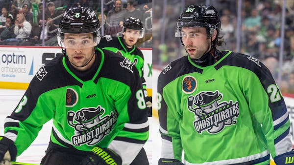 GHOST PIRATES SIGN SULLIVAN, SUDA FOR 2025-26 SEASON