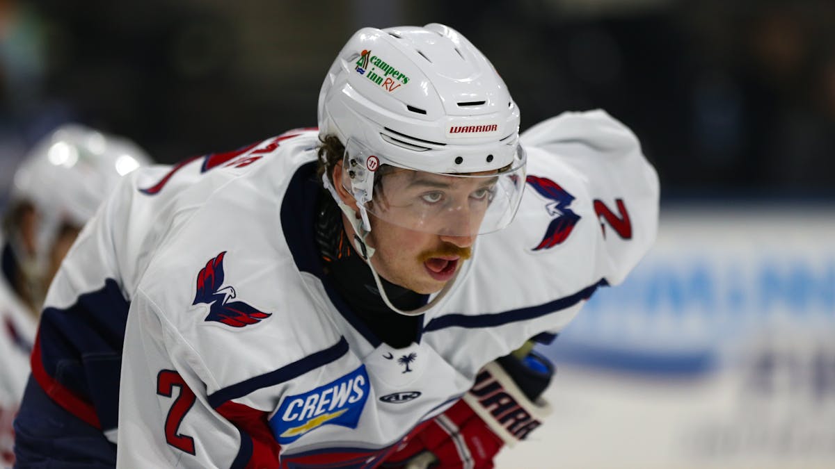 STINGRAYS SKATE PAST ICEMEN IN OVERTIME