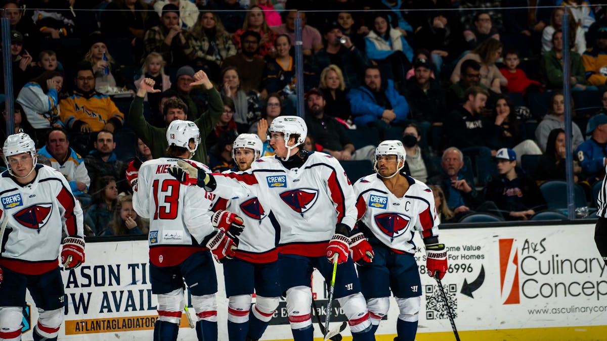 Stingrays Skate Top Gladiators in Overtime