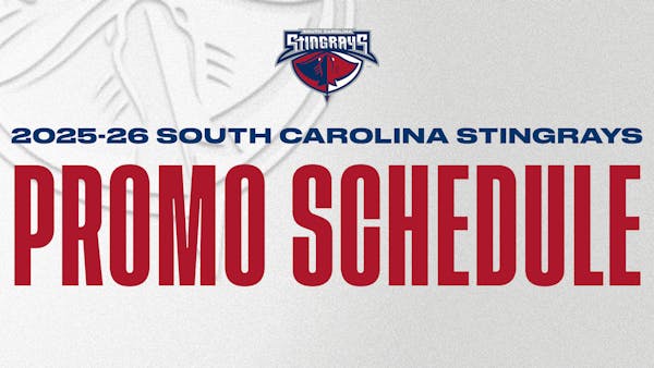 STINGRAYS ANNOUNCE 2025-26 PROMOTIONAL SCHEDULE