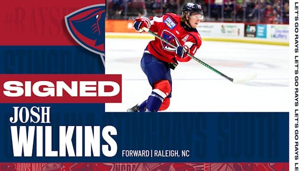 STINGRAYS RESIGN FORWARD JOSH WILKINS FOR 2025-26 SEASON
