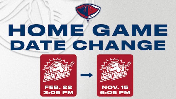 STINGRAYS ANNOUNCE CHANGE TO 2025-26 HOME SCHEDULE