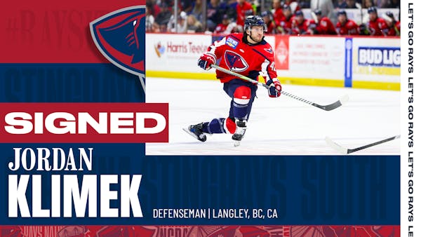 KLIMEK RETURNS FOR FOURTH SEASON WITH STINGRAYS