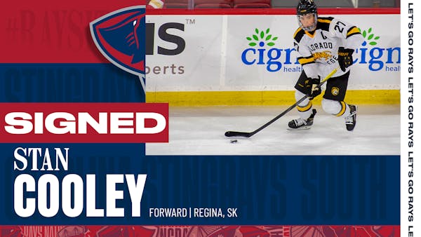 COOLEY SET TO BEGIN PRO CAREER WITH STINGRAYS