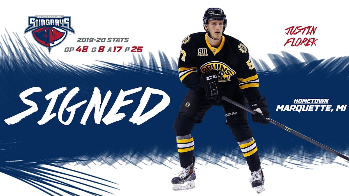 Stingrays Agree To Terms With Justin Florek
