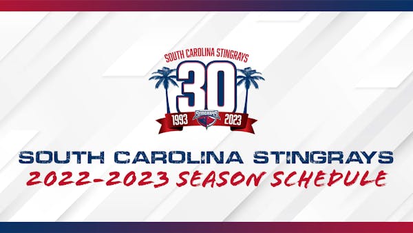 Stingrays Unveil 30th Season Schedule