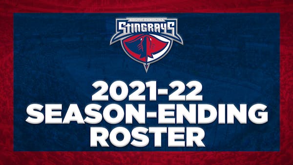 Stingrays Announce Season-Ending Roster