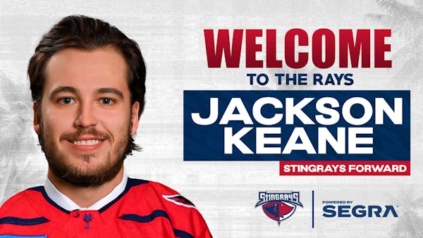 Stingrays Agree to Terms with Familiar Foe Jackson Keane