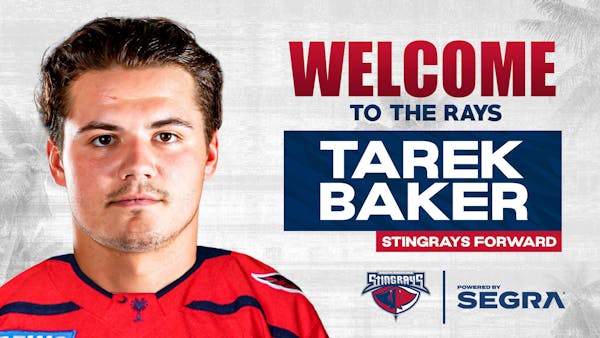Stingrays Agree to Terms with Rookie Tarek Baker