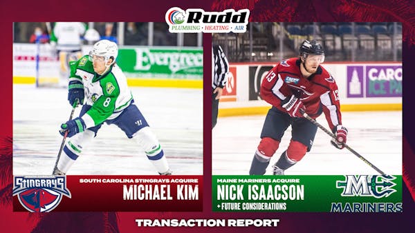 Stingrays Acquire Rights to Defenseman Michael Kim