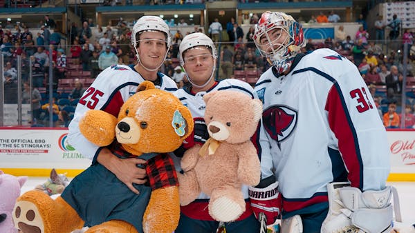 Stevenson Earns First Career Shutout in Stingrays 3-0 Win