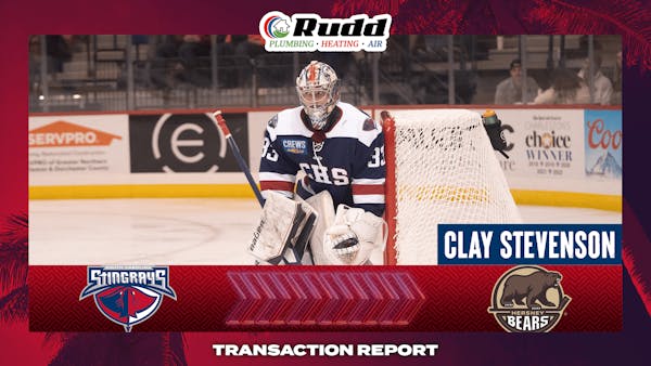 Clay Stevenson Re-Assigned to Hershey