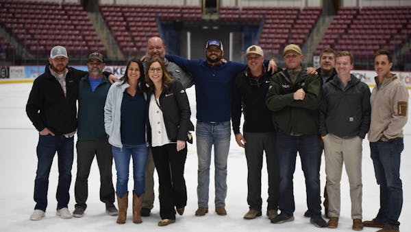 Post-Game Picture On The Ice