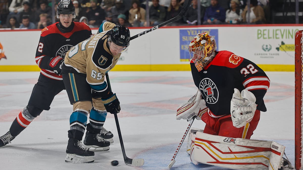 Rapid City Earns Three-Game Sweep over Knight Monsters with 3-2 Win in the Skills Competition on Teddy Bear Toss Night