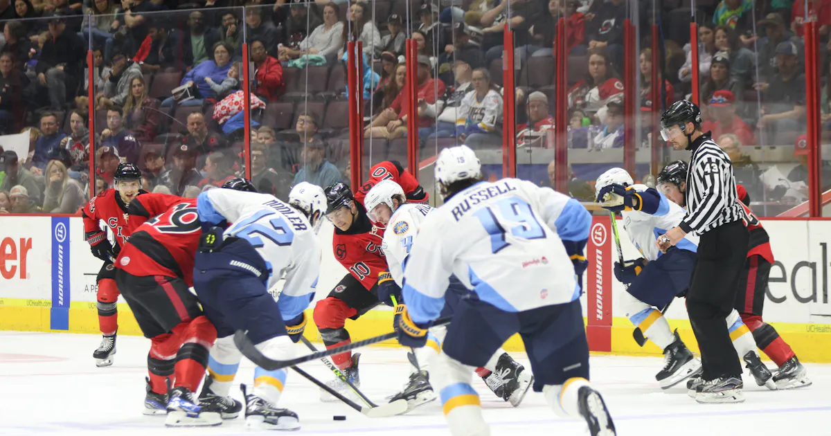 Toledo Walleye | Hawkins forces overtime in loss at Cincinnati