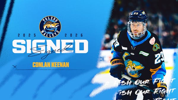 Forward Conlan Keenan back in the Pond for 2025-26