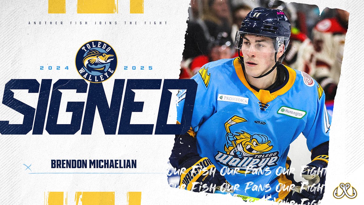 Defenseman Brendon Michaelian returns to the Walleye