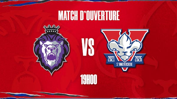 Home Opener / Reading Royals @ Trois-Rivières Lions