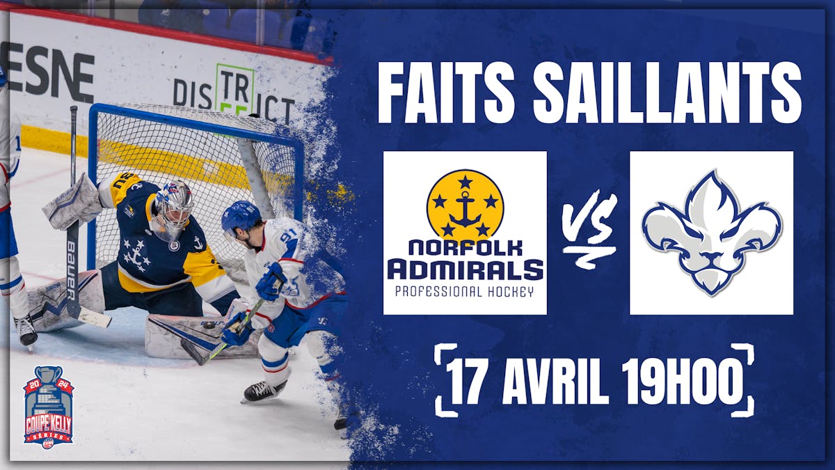 Admirals sink Lions in Game 1