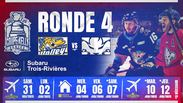 Finale de la Coupe Kelly – Walleye de Toledo Vs. Lions de Trois-Rivières