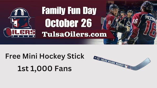 Family Fun Day - Mini Hockey Stick Giveaway