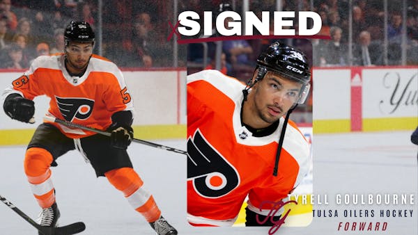 OILERS ADD NHL EXPERIENCE, TOUGHNESS AND ROUNDED GAME IN FORWARD TYRELL GOULBOURNE