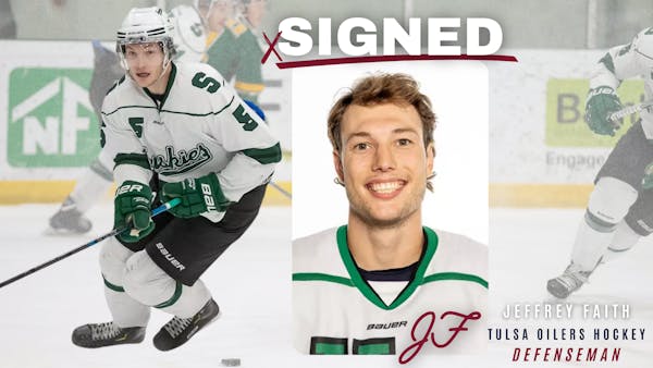 OILERS ADD BROTHERS JEFF AND TANNER FAITH TO BLUE LINE