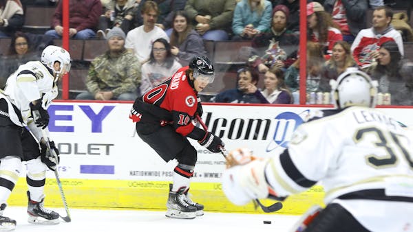 Hirano's Hat Trick Lifts Cyclones in Emotional Contest